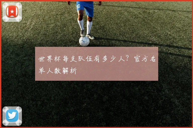 世界杯每支队伍有多少人?官方名单人数解析
