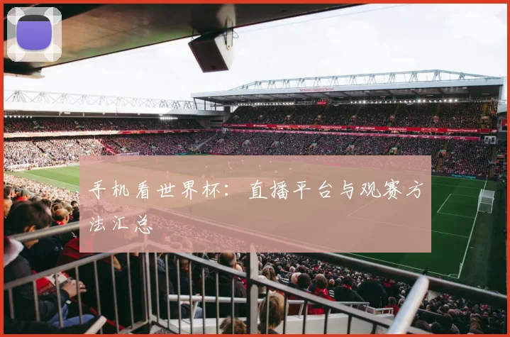 手机看世界杯:直播平台与观赛方法汇总